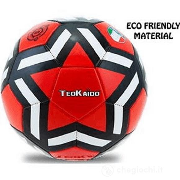Pallone Calcio Rosso-Nero 230 (51925)