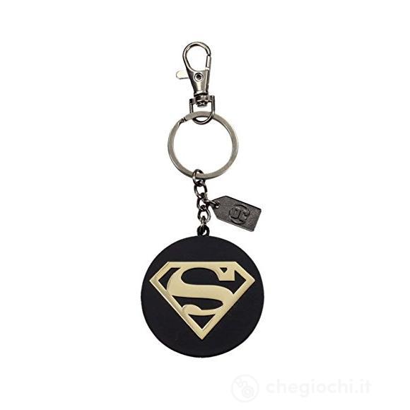 Superman Golden Logo Metal Keychain