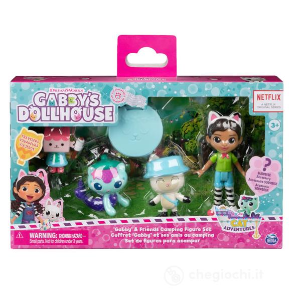 Gabby Dollhouse Pack 4 Personaggi Campeggio (6067225)