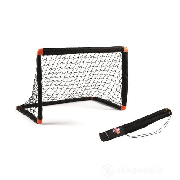 Porta Calcio Pieghevole con Sacca 52x77x52