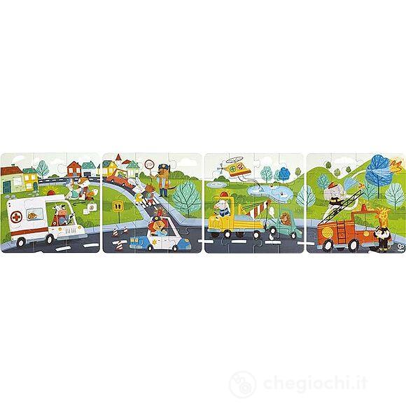 Puzzle Veicoli Di Soccorso (E1639)