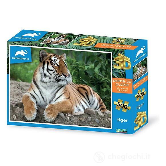 Puzzle Animal Planet Prime 3D Tigre 500 pz - 61x46