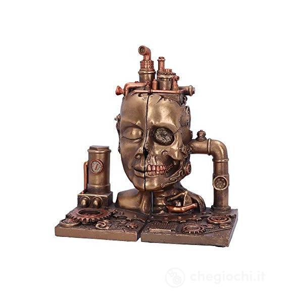 Split Steampunk Bookends