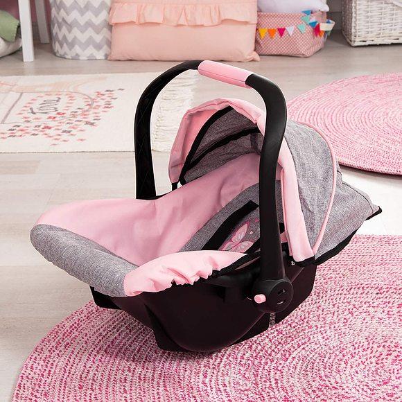 Seggiolino per macchina grigio/rosa (67933AA)