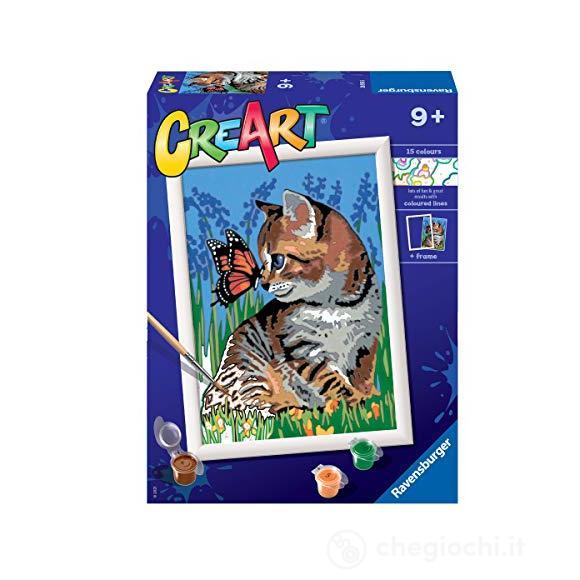 CreArt Serie D - Gattino e farfalla (28935)
