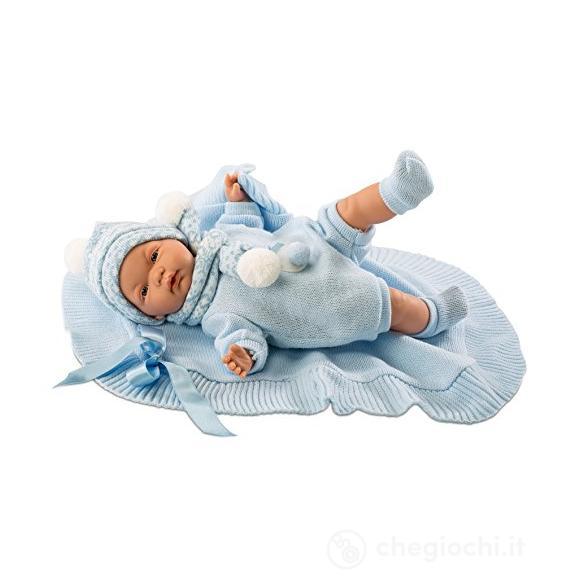 Bambola Joel Cm.38 Con Coperta