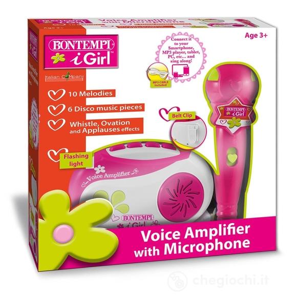 Microfono Con Amplificatore
