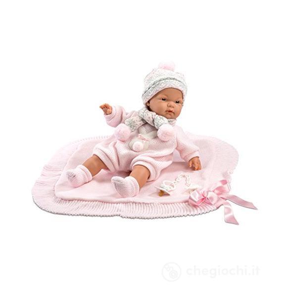 Bambola Joelle Cm.38 con Coperta