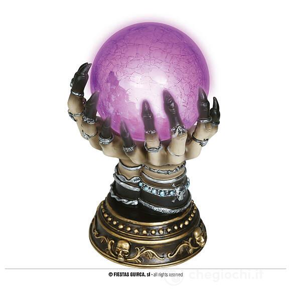 Palla A Mano Con Luce Ceramica 23 Cm (26940)