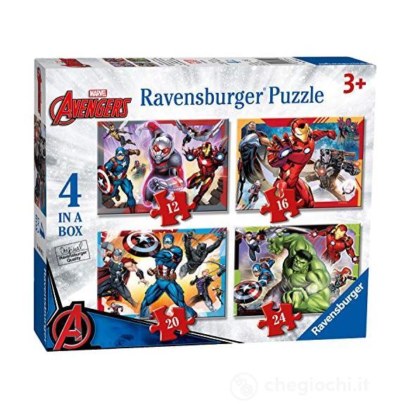 Avengers Puzzle 4 in a box (06942)
