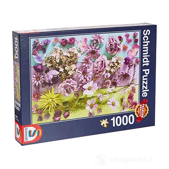 Puzzle 1000 Pezzi Fiori Viola