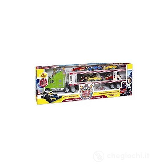 Camion Bisarca con 6 Auto (3.ST9945)
