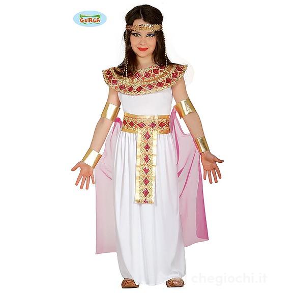 Costume Sovrana Egiziana Regina Egizia Bambina Taglia 10-12 Anni (85945)