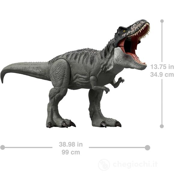 Jurassic World Rebirth T-Rex Supercolossale – Dinosauro Interattivo (JGB52)