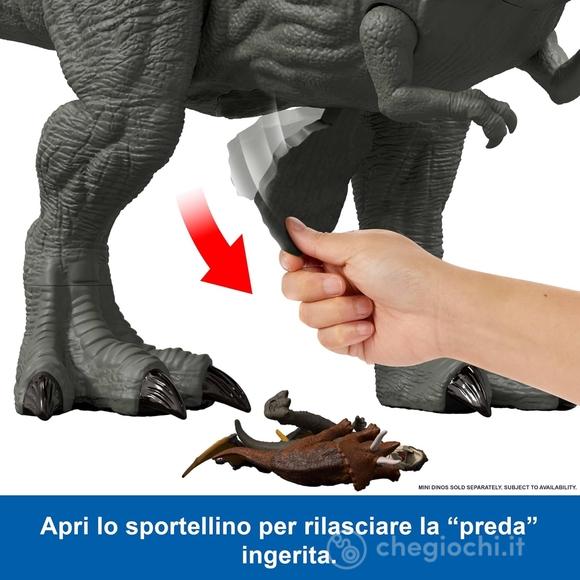 Jurassic World Rebirth T-Rex Supercolossale – Dinosauro Interattivo (JGB52)