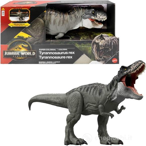 Jurassic World Rebirth T-Rex Supercolossale – Dinosauro Interattivo (JGB52)