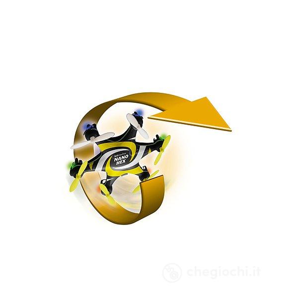 Mini Quadcopter Nano Hex giallo e nero (23947)