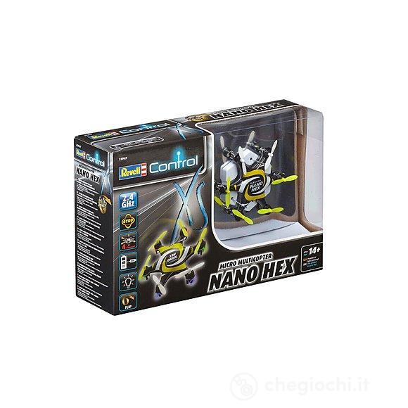 Mini Quadcopter Nano Hex giallo e nero (23947)