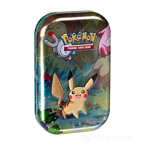 Pokemon Mini Tin da Collezione Amici di Kanto Pikachu