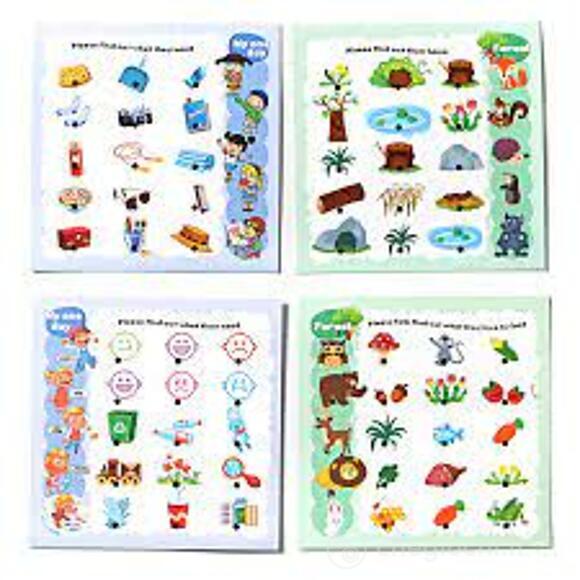 1000 stickers for little ones - Small gifts for little ones - Stickers (DJ08950)