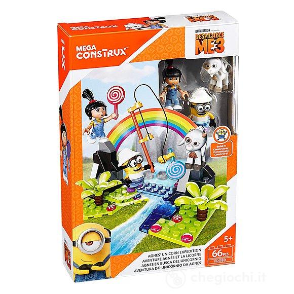 Agnes unicorn expedition Cattivissimo me 3 Mega Construx (FDX80)