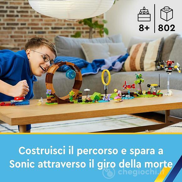 Sfida del Giro della morte nella Green Hill Zone di Sonic - Lego Sonic (76994)