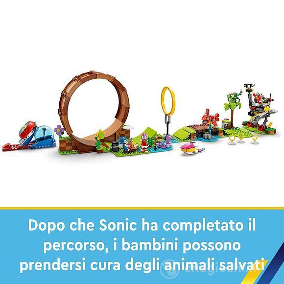 Sfida del Giro della morte nella Green Hill Zone di Sonic - Lego Sonic (76994)