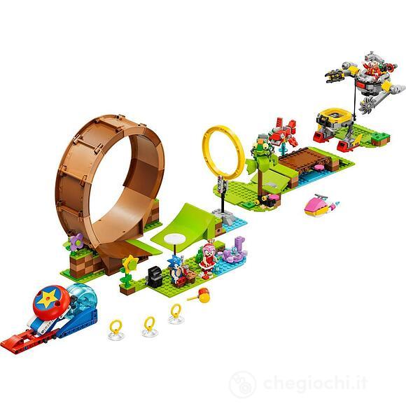 Sfida del Giro della morte nella Green Hill Zone di Sonic - Lego Sonic (76994)