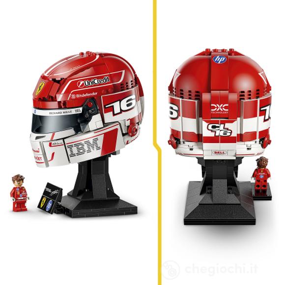 LEGO Editions 43014 Casco di Charles Leclerc Scuderia Ferrari HP con Minifigure F1 da Collezione, Regalo Ragazzi e Fan 14+ (43014)