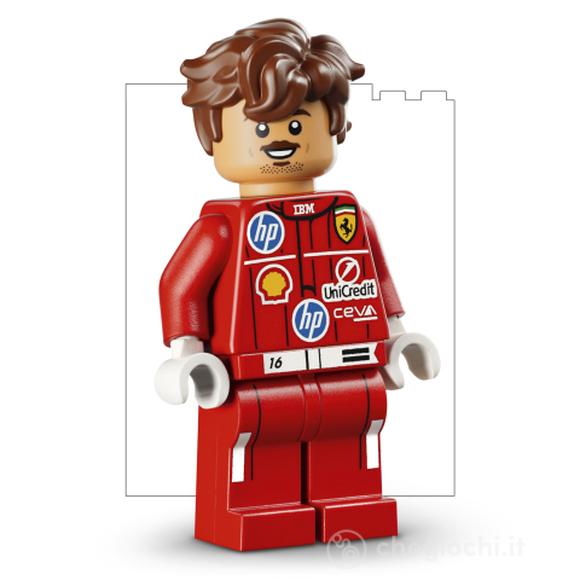 LEGO Editions 43014 Casco di Charles Leclerc Scuderia Ferrari HP con Minifigure F1 da Collezione, Regalo Ragazzi e Fan 14+ (43014)
