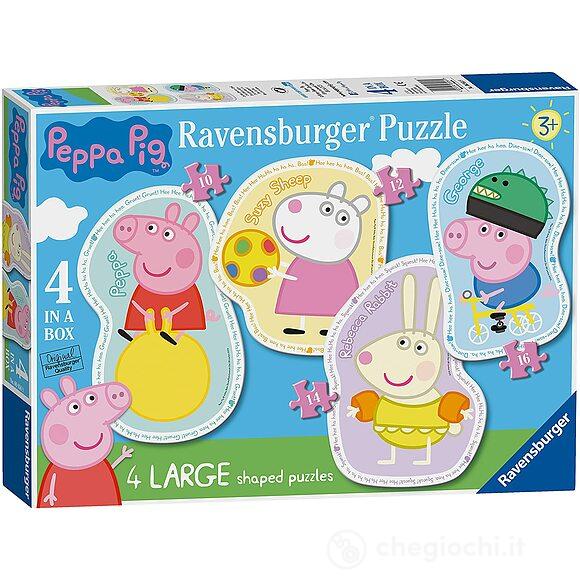Peppa Pig 4 puzzle sagomati (6956)