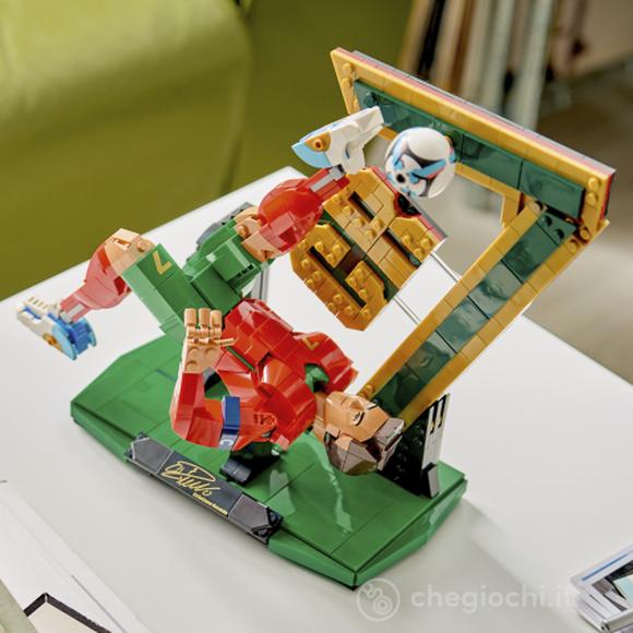 LEGO Editions 43016 Cristiano Ronaldo – Leggenda del Calcio, Action Figure Giocattolo 3D da Esposizione, Regalo Bambini 12+