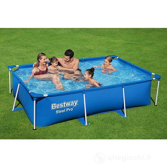 Piscina Steel Pro Frame Rettangolare 259X170x61 cm