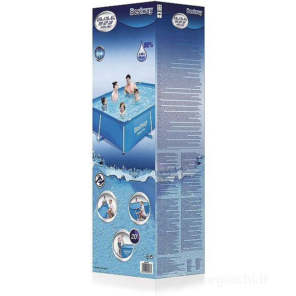 Piscina Steel Pro Frame Rettangolare 259X170x61 cm