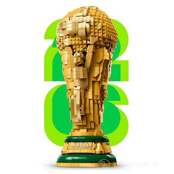 LEGO Editions 43020 Trofeo Ufficiale della Coppa del Mondo FIFA, Kit di Modellismo con Minifigure da Collezione, Regalo 12+