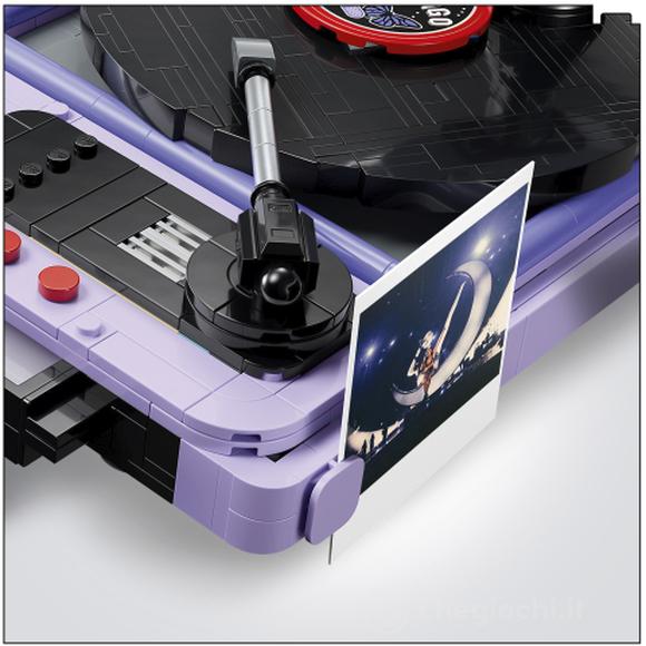 LEGO Editions 43029 La Mezzaluna del Concerto di Olivia Rodrigo, Kit con Giradischi, Vinile e Minifigure, Regalo da 14+ Anni