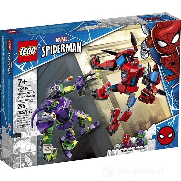 Battaglia tra i mech di Spider-Man e Goblin - Lego Super Heroes (76219)