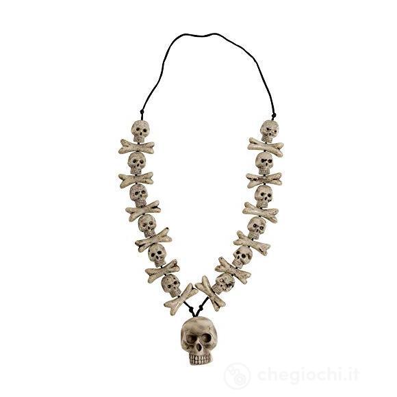 Collana Teschi e Ossa Incrociate (8597)