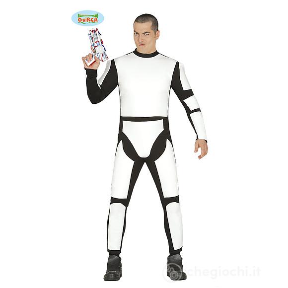 Costume Uomo Soldato Dello Spazio In Spandex Taglia M (84970)