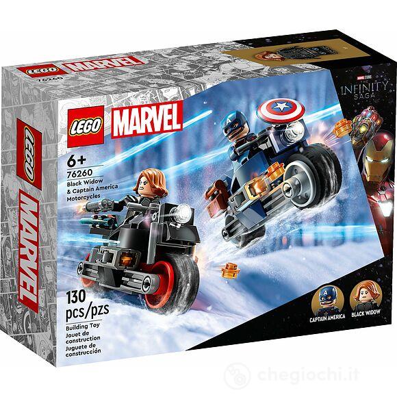 Motociclette di Black Widow e Captain America - Lego Super Heroes (76260)