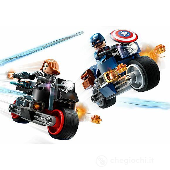 Motociclette di Black Widow e Captain America - Lego Super Heroes (76260)