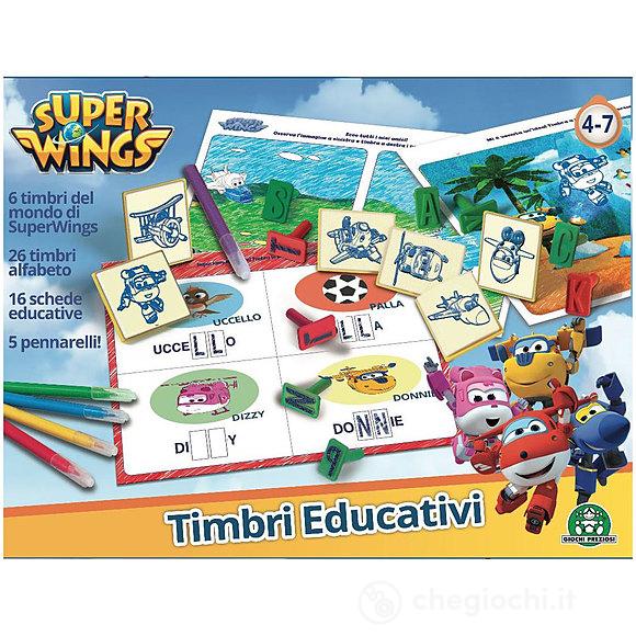 Super Wings Set Timbri Educativi (UPW26000)