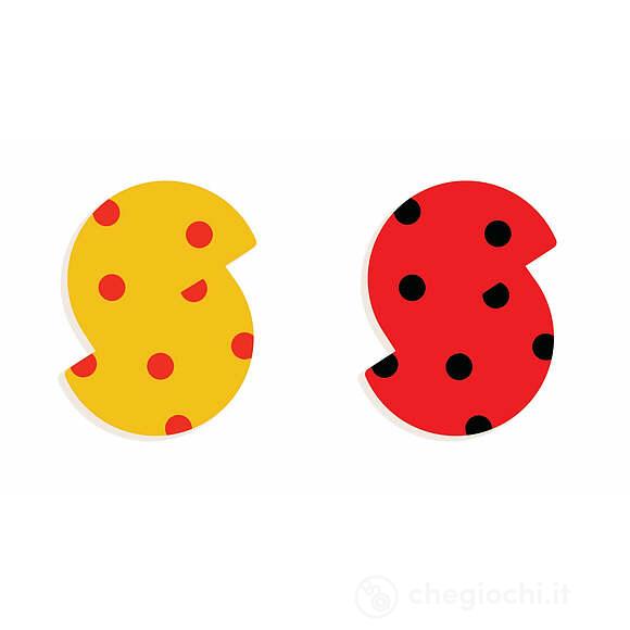 S - Lettera in legno (colore assortito) (DD04978)