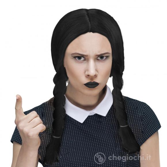 Parrucca Mercoledi Famiglia Addams (54986)