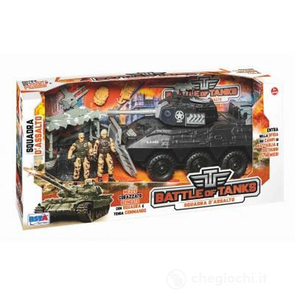 Playset Militare Battle Of Tanks 10989
