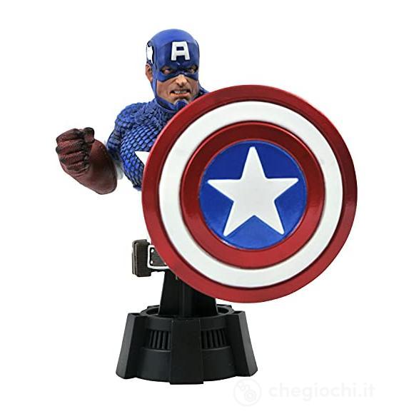Marvel Comic Captain America Bust