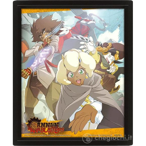 Cannon Busters Poster 3d