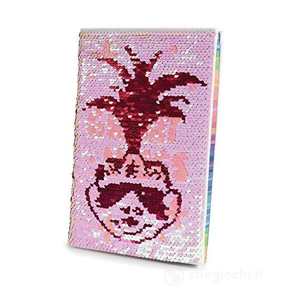Trolls: World Tour - Great Vibes Sequin Flip -Premium A5 Notebook- Quaderno