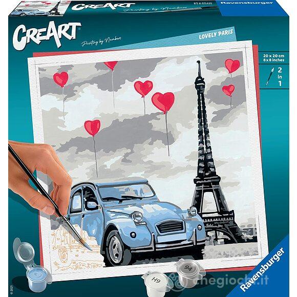 CreArt Serie Trend quadrati - Parigi (28996)