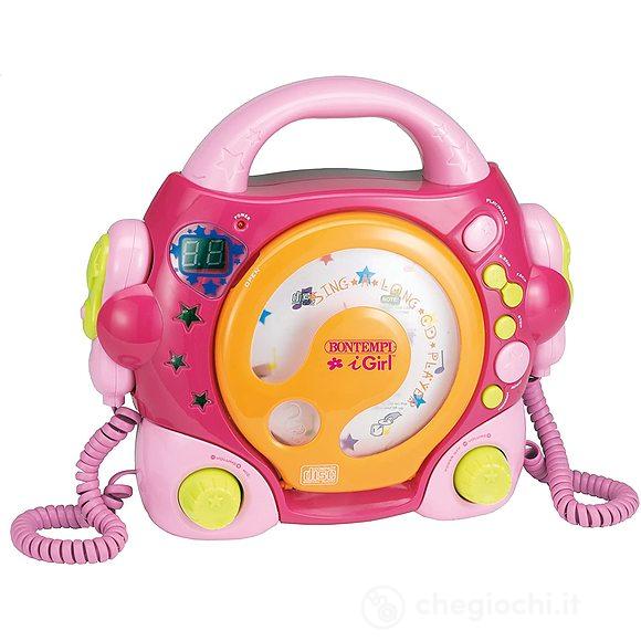 Lettore CD con due microfoni Sing-a-Long (439971)